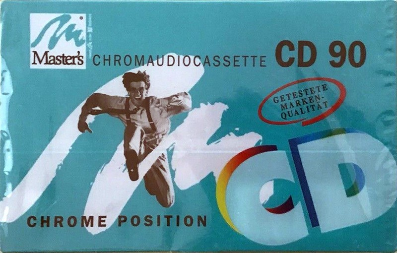 Compact Cassette Masters 90 "CD" Type II Chrome Germany