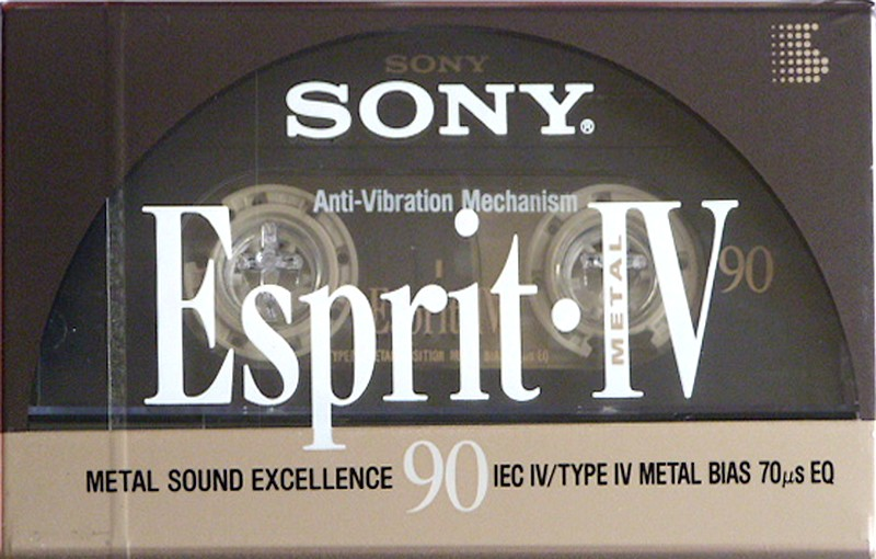 Compact Cassette: Sony  - Esprit-IV 90