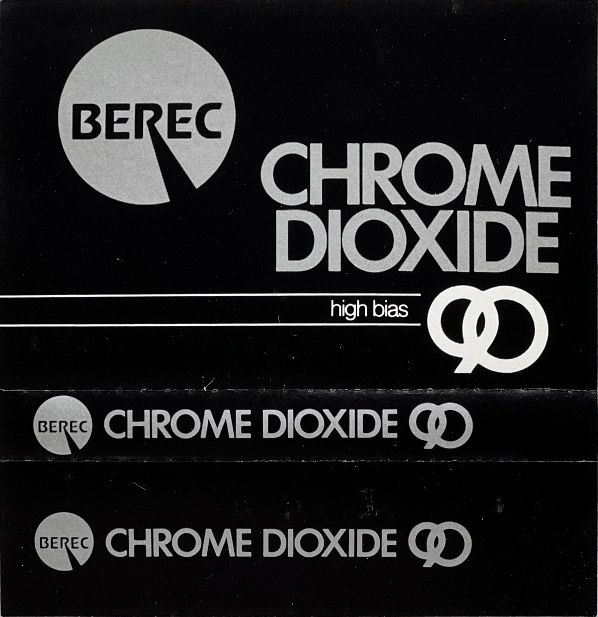 Compact Cassette Berec 90 Type II Chrome Germany