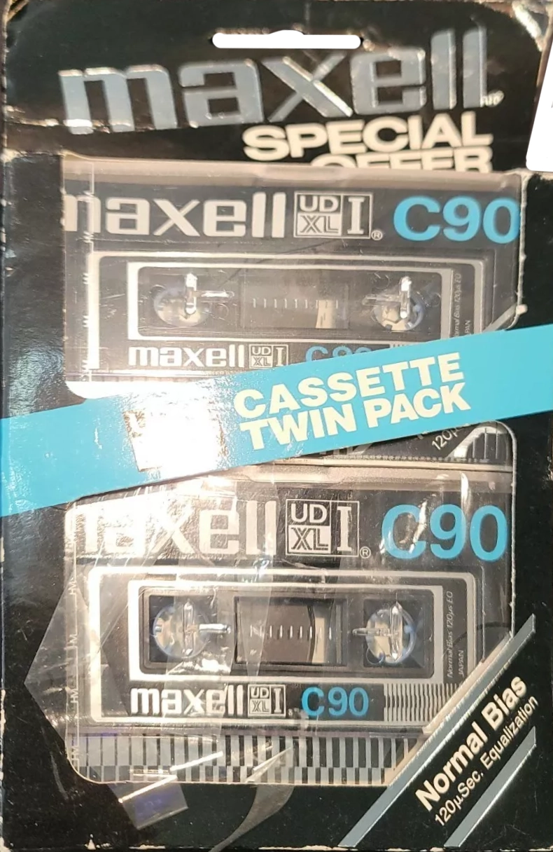 Blister Maxell XLI 90 Type I Normal 1978 USA