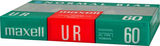 Compact Cassette Maxell UR 60 Type I Normal 1992 North America