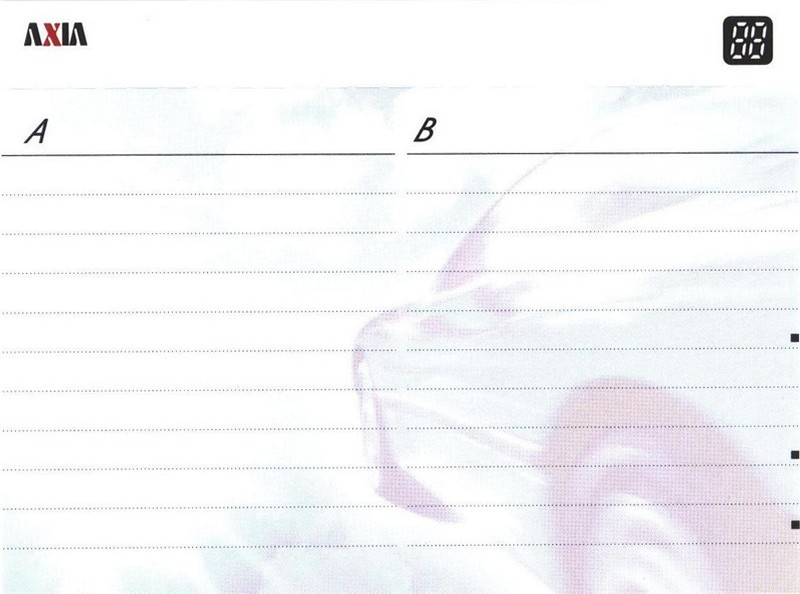 Compact Cassette AXIA PS-II / PS-2 90 "PS2L 90" Type II Chrome 2000 Japan