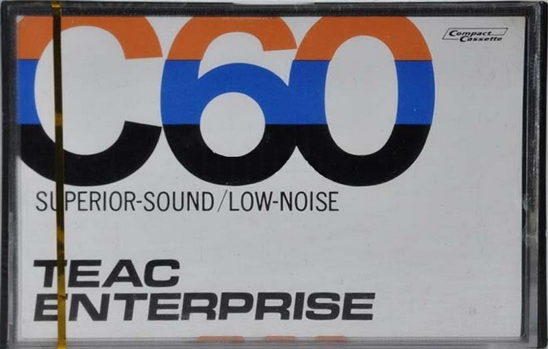 Compact Cassette Teac 60 "TEAC Enterprise" Type I Normal 1976 Japan