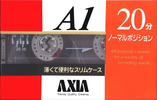 Compact Cassette AXIA A1 20 "A1SB 20" Type I Normal 1997 Japan