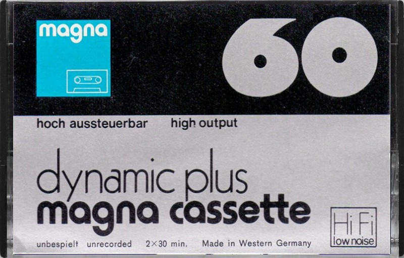 Compact Cassette: Magna  - Dynamic Plus 60