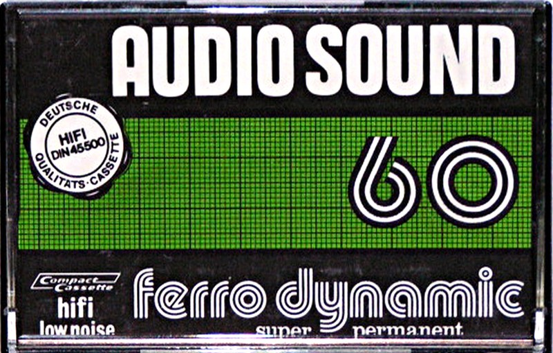 Compact Cassette Audio Sound 60 Type I Normal Germany