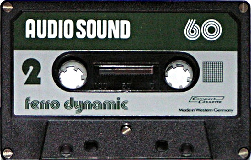 Compact Cassette Audio Sound 60 Type I Normal Germany
