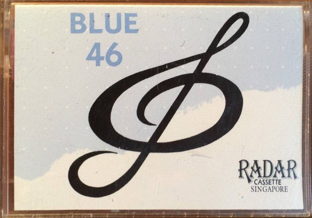 Compact Cassette Radar 40 "BLUE 46" Type I Normal 1988 Singapore