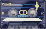 Compact Cassette Philips CD Extra 90 Type II Chrome 1994 Europe