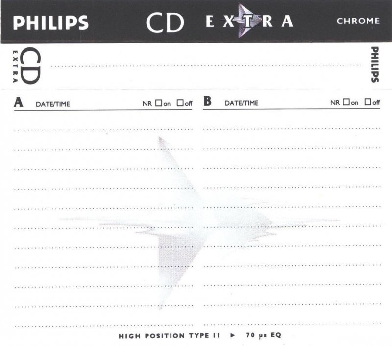 Compact Cassette: Philips  - CD Extra 90