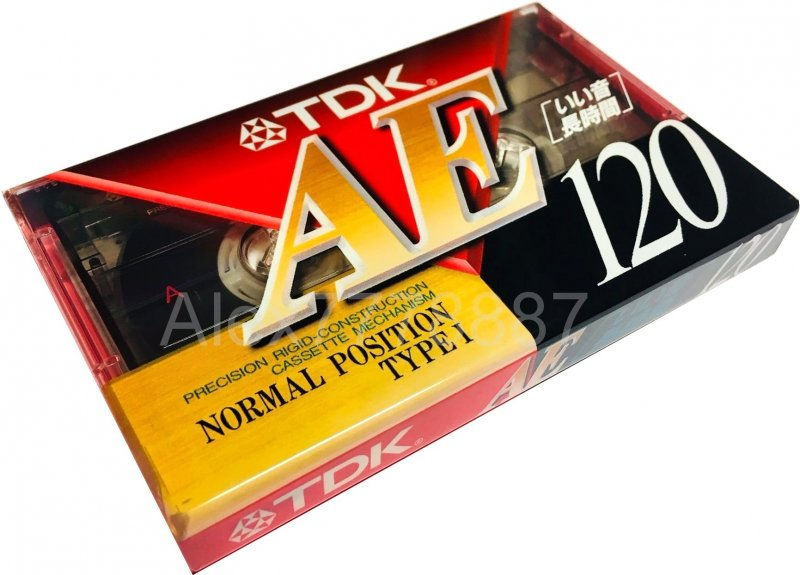 Compact Cassette TDK AE 120 "AE-120A" Type I Normal 1995 Japan