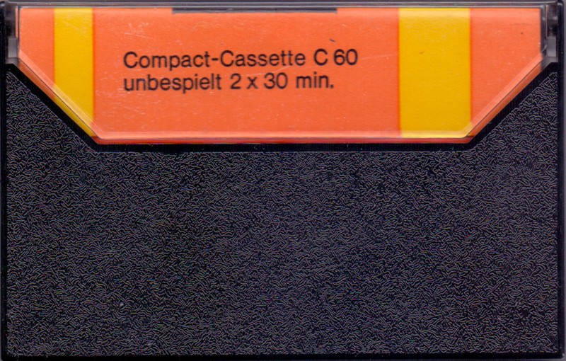 Compact Cassette Eurofox 2000 60 Type I Normal 1977 Hong Kong