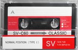 Compact Cassette Classic SV / Scarlet 60 Type I Normal 2021 Worldwide