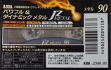 Compact Cassette AXIA J`z Metal 90 "JZMB 90" Type IV Metal 1993 Japan