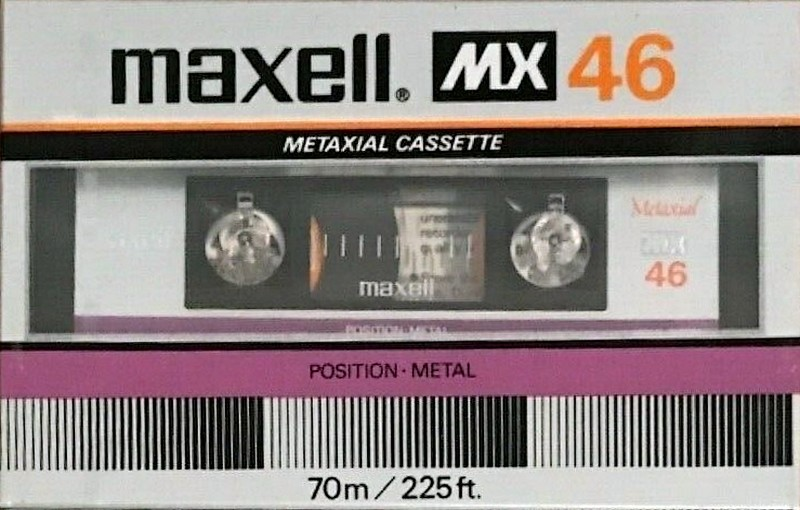 Compact Cassette: Maxell / Hitachi Maxell - MX 46