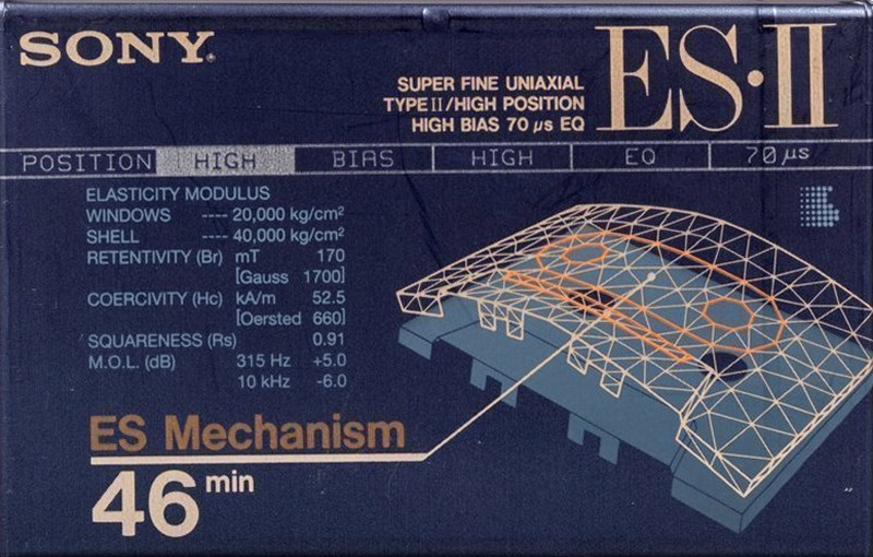 Compact Cassette: Sony  - ES-II 46