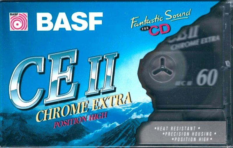 Compact Cassette: BASF  - CE II 60