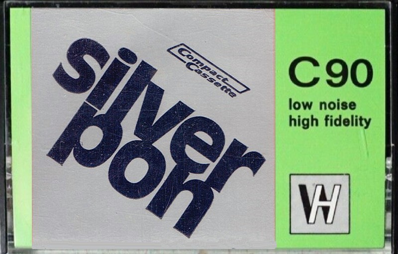 Compact Cassette Silver Pon low noise 60 Type I Normal 1978 Europe