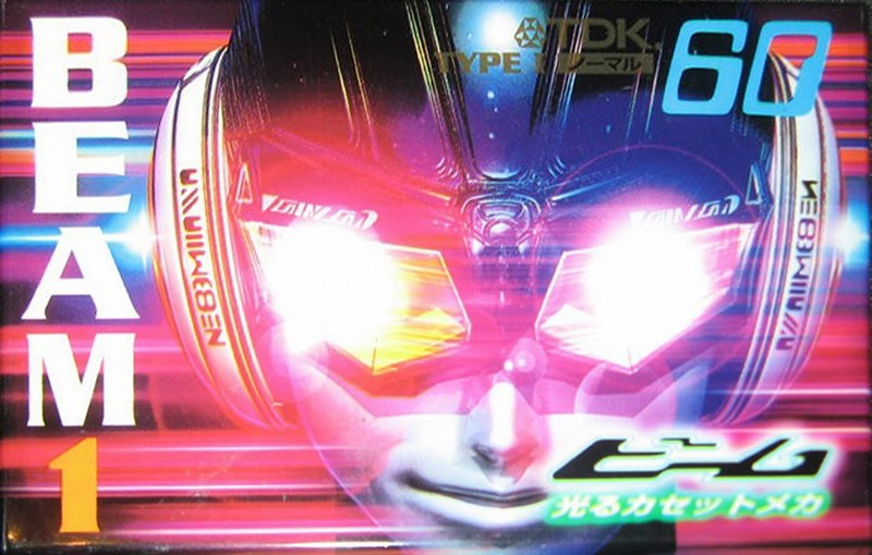 Compact Cassette TDK Beam 1 60 "BM1-60N" Type I Normal 1998 Japan