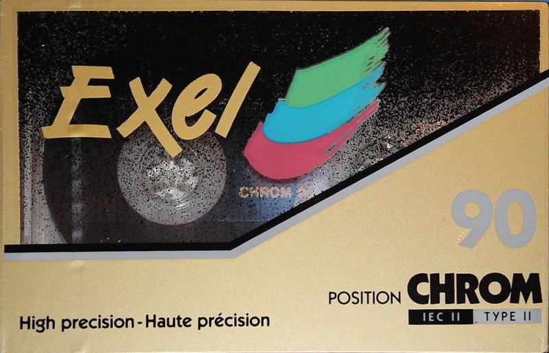 Compact Cassette Exel 90 Type II Chrome 1998 Europe