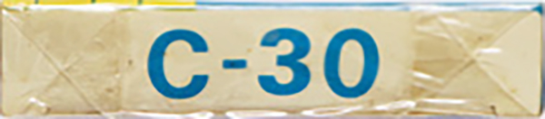 Compact Cassette Mitsukoshi 30 Type I Normal 1973 Japan