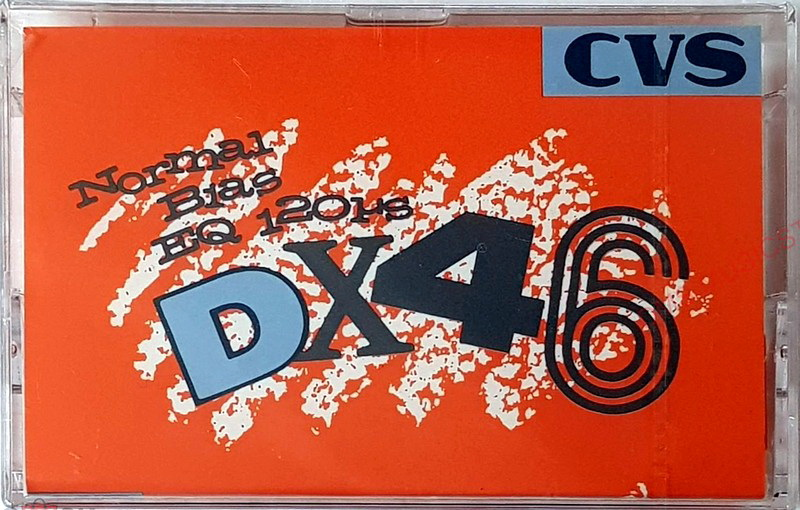 Compact Cassette CVS DX 46 Type I Normal Japan