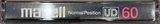 Compact Cassette Maxell UD 60 "UD-60A" Type I Normal 2021 Japan