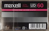 Compact Cassette Maxell UD 60 "UD-60A" Type I Normal 2021 Japan
