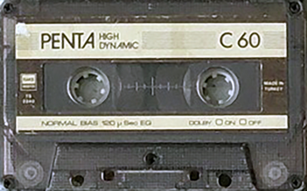 Compact Cassette Penta 60 Type I Normal Turkey