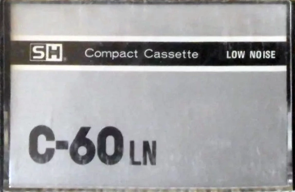 Compact Cassette SH 1957 60 "LN" Type I Normal Hong Kong