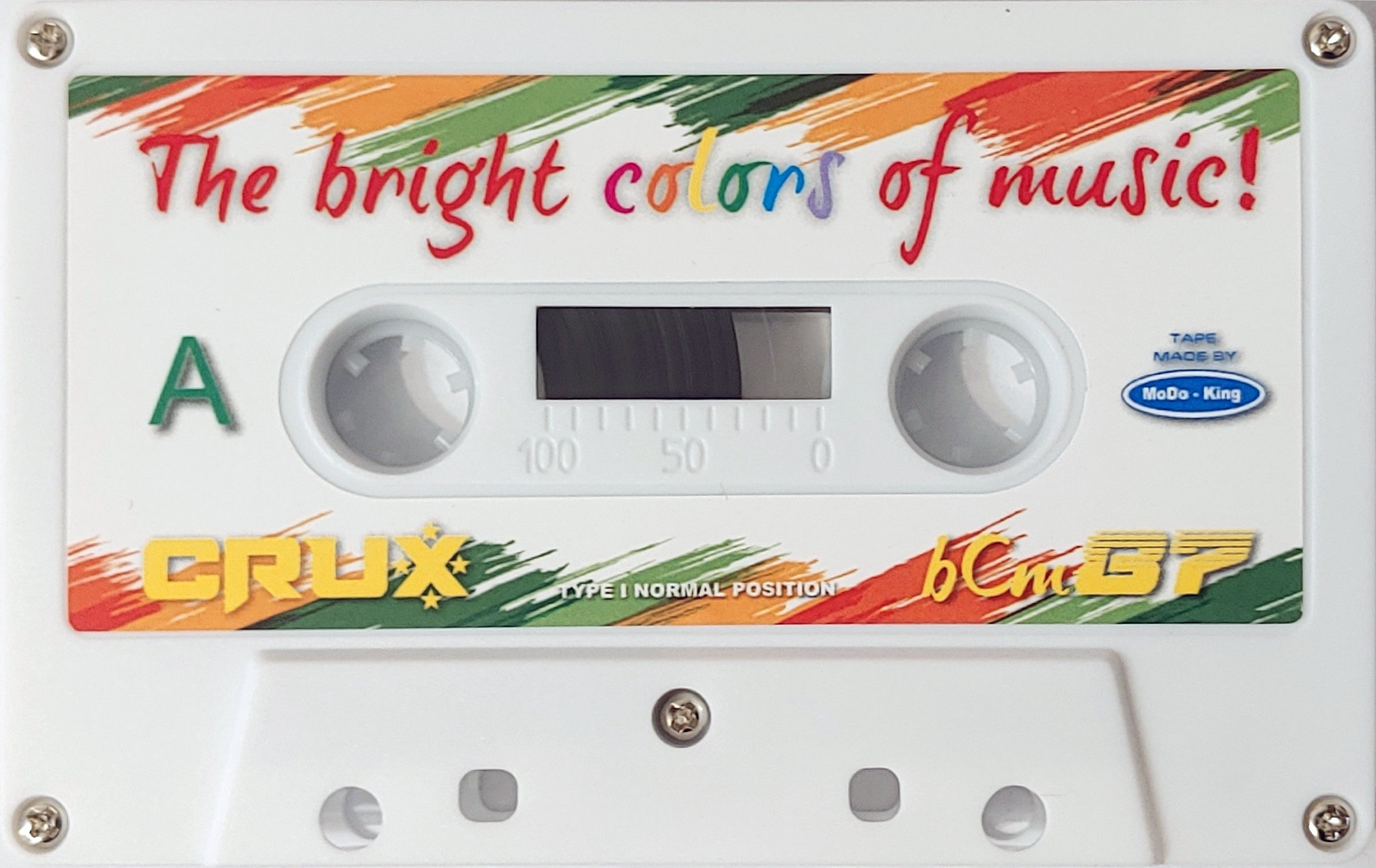 Compact Cassette CRUX bCm 87 Type I Normal 2025 Worldwide