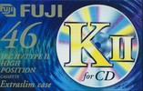 Compact Cassette Fuji K2 46 "KII" Type II Chrome 1998 Europe