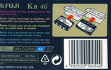 Compact Cassette Fuji K2 46 "KII" Type II Chrome 1998 Europe
