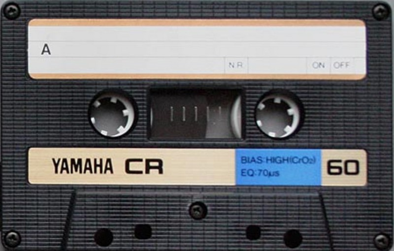 Compact Cassette Yamaha CR 60 Type II Chrome 1982 Worldwide