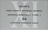 Compact Cassette Sony XI 54 Type I Normal 1991 Japan