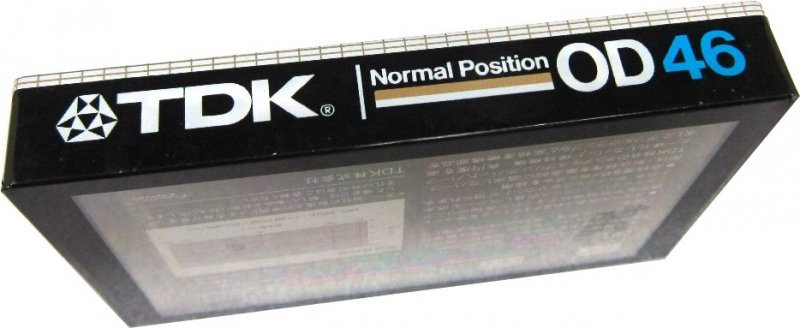 Compact Cassette TDK OD 46 Type I Normal 1982 Japan