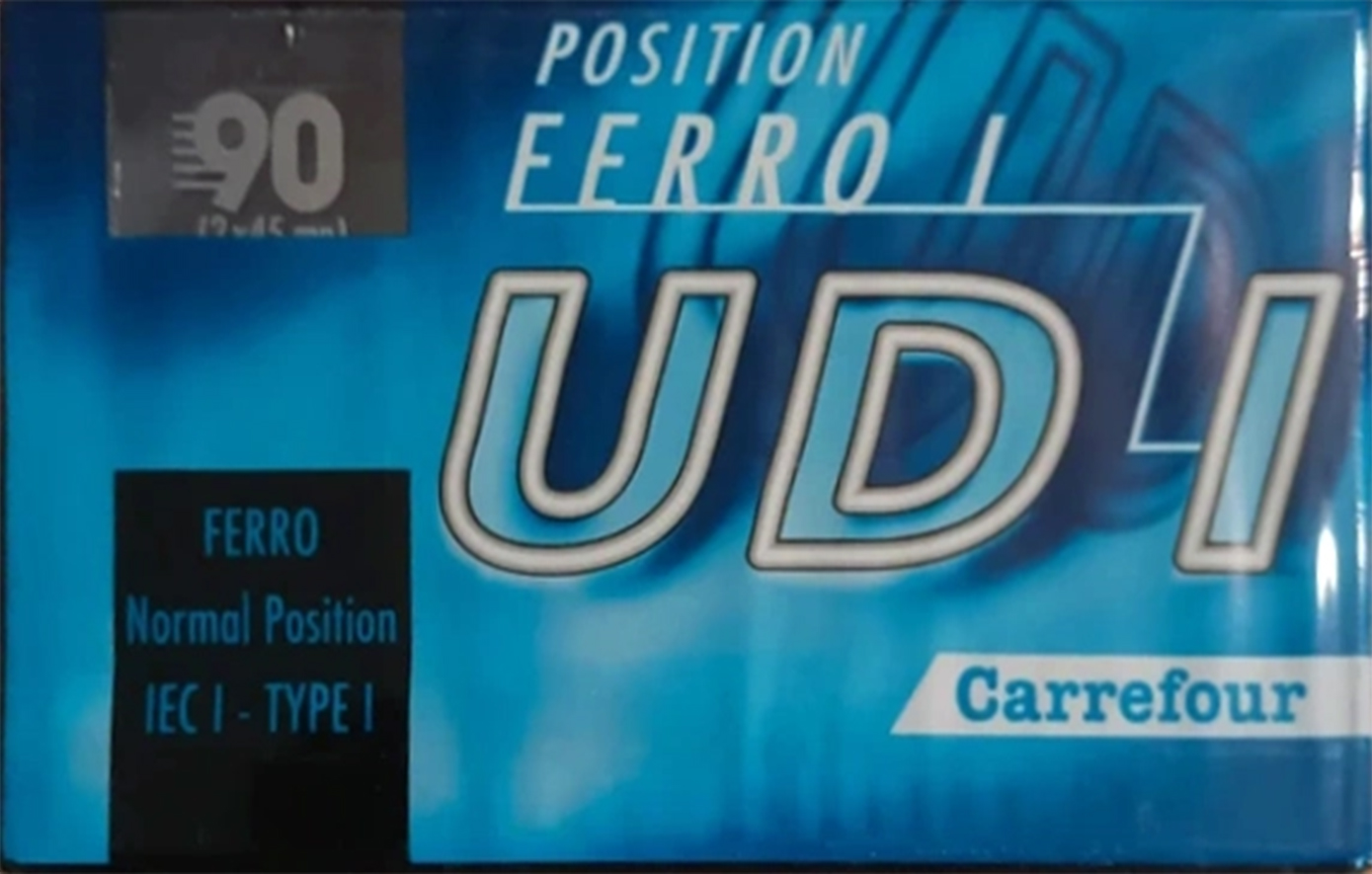 Compact Cassette Carrefour UD I 90 Type I Normal 1999 Europe