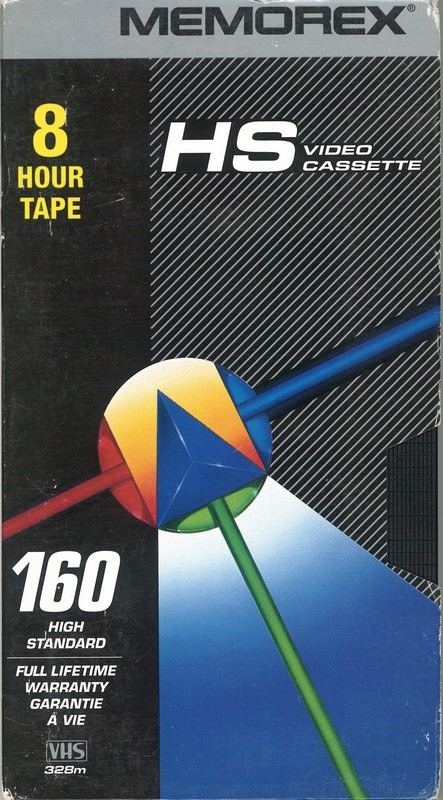 VHS, Video Home System Memorex HS 160 Type I Normal North America