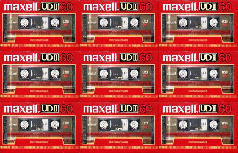 Compact Cassette: Maxell / Hitachi Maxell - UDII 60