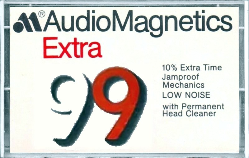 Compact Cassette:  Audio Magnetics - Extra 90