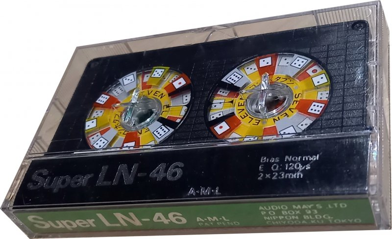 Compact Cassette AML Super LN 46 "Casino Cassette Roulette" Type I Normal Japan