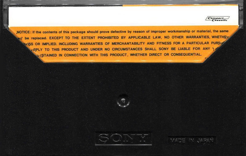 Compact Cassette: Sony  -  46