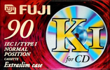 Compact Cassette Fuji K1 90 Type I Normal 1998 Europe