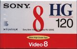cover of Video8, Hi8, Digital8 Sony HG Type I Normal