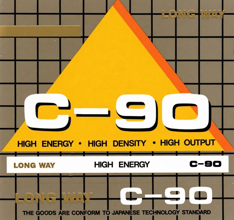 Compact Cassette Long Way 90 Type I Normal 1978 Europe