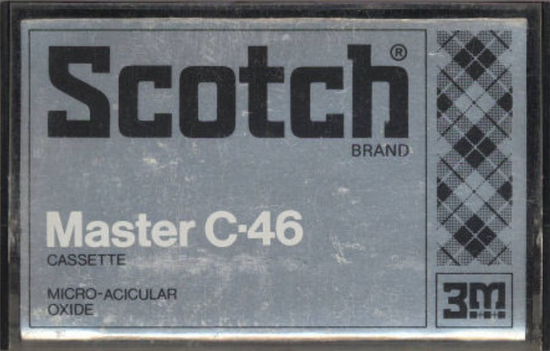 Compact Cassette: 3M Scotch - Master 46