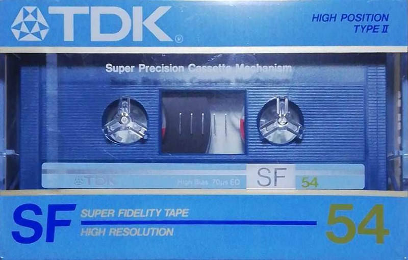 Compact Cassette: TDK  - SF 54