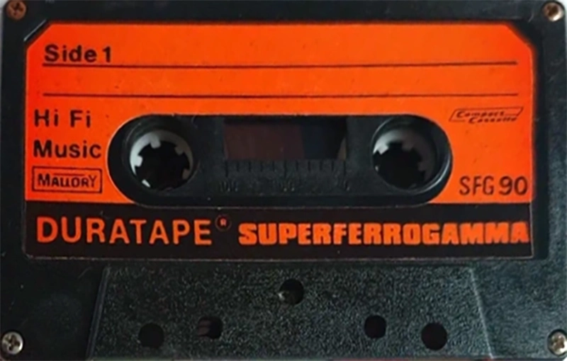 Compact Cassette Mallory SFG 90 "Duratape" Type I Normal Unknown Country