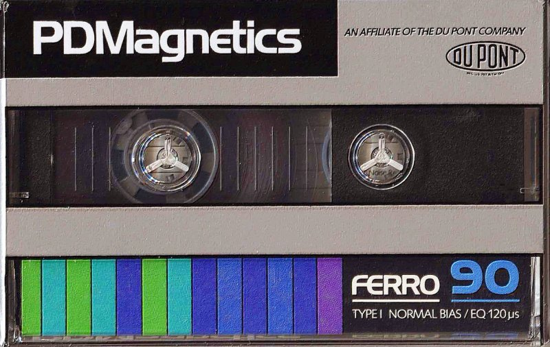 Compact Cassette PDM Ferro 90 Type I Normal 1983 Europe