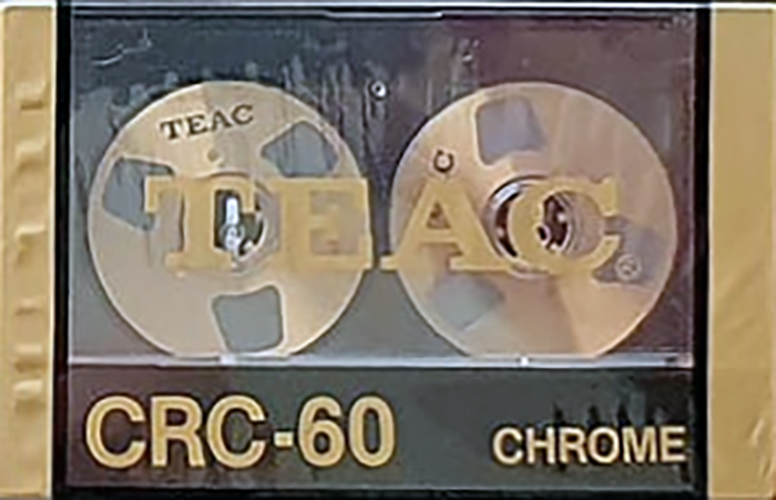 Compact Cassette Teac CRC 60 Type II Chrome 1982 USA